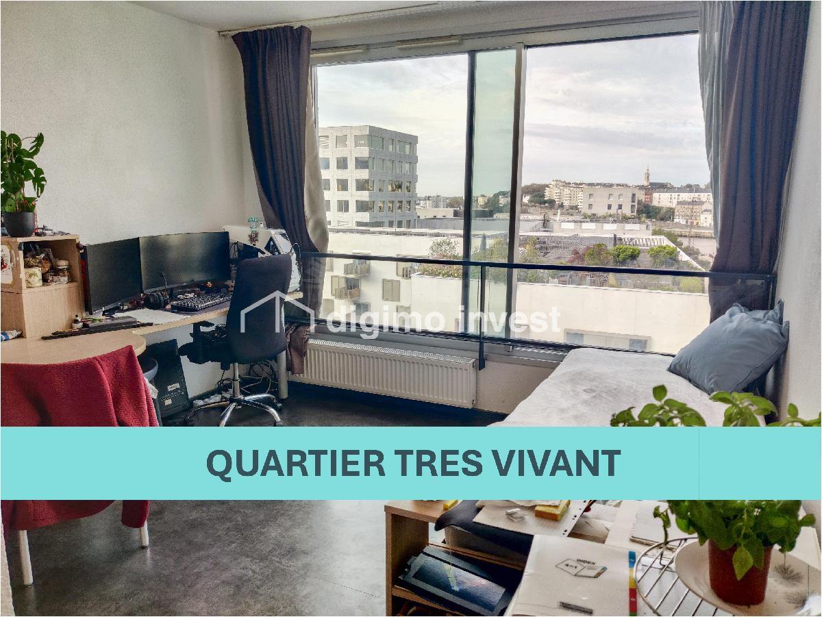 Studio meublé en résidence étudiante – Ile de Nantes