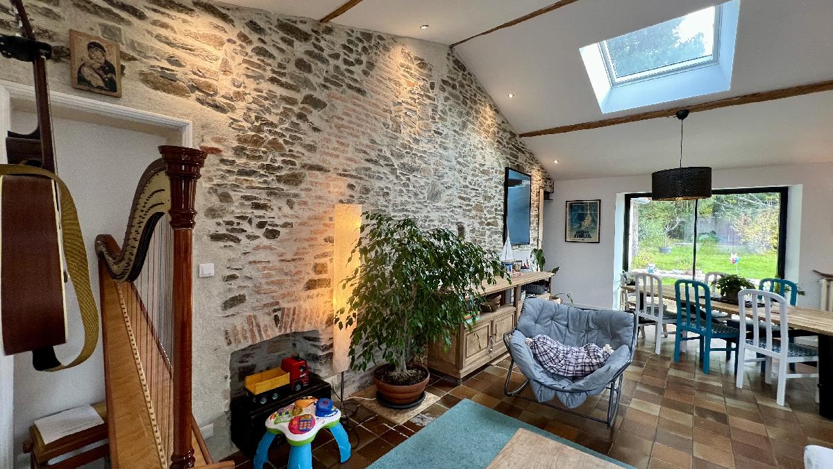 Charme de l'ancien et confort moderne : maison familiale au calme à Vertou