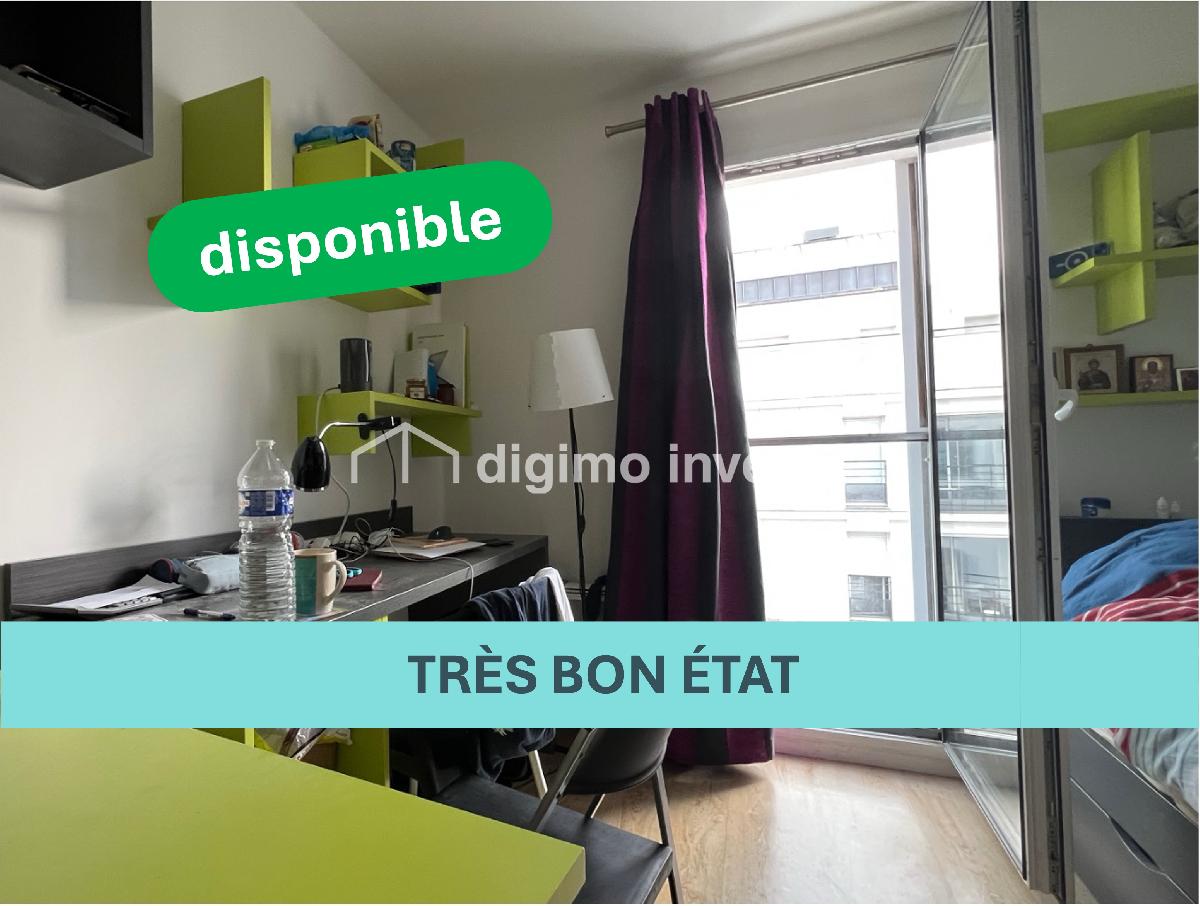 Nantes – Studio meublé dans une résidence bien placée