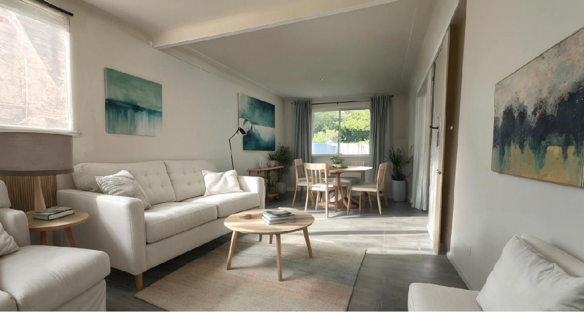 Maison 6 pièces avec garage et jardin