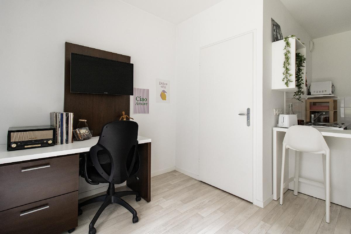 Opportunité à Nantes : studio de 21,6 m² en résidence étudiante