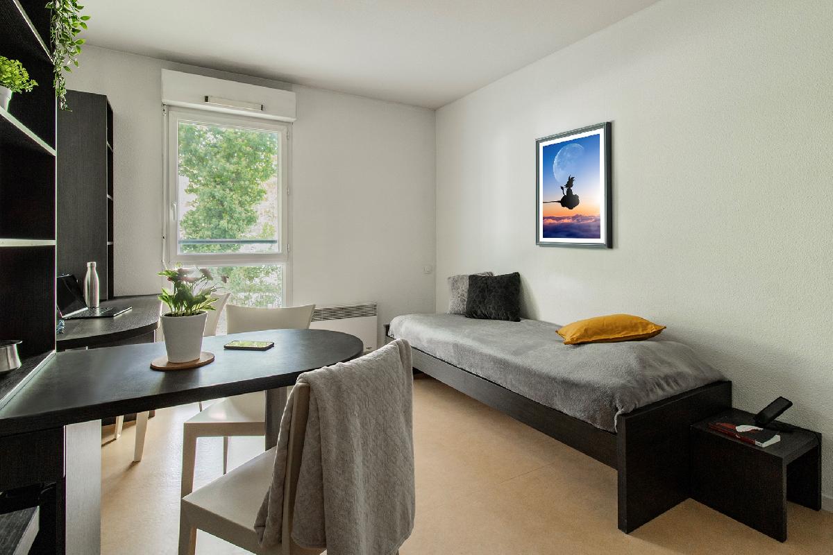 Studio &agrave; Nantes dans secteur &eacute;tudiant pris&eacute;