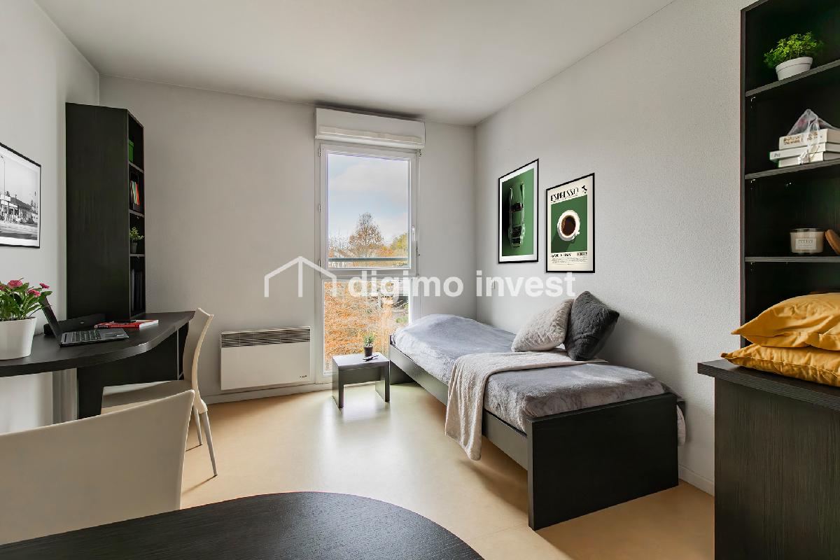 Studio meubl&eacute; tout confort, au coeur d'un quartier &eacute;tudiant dynamique