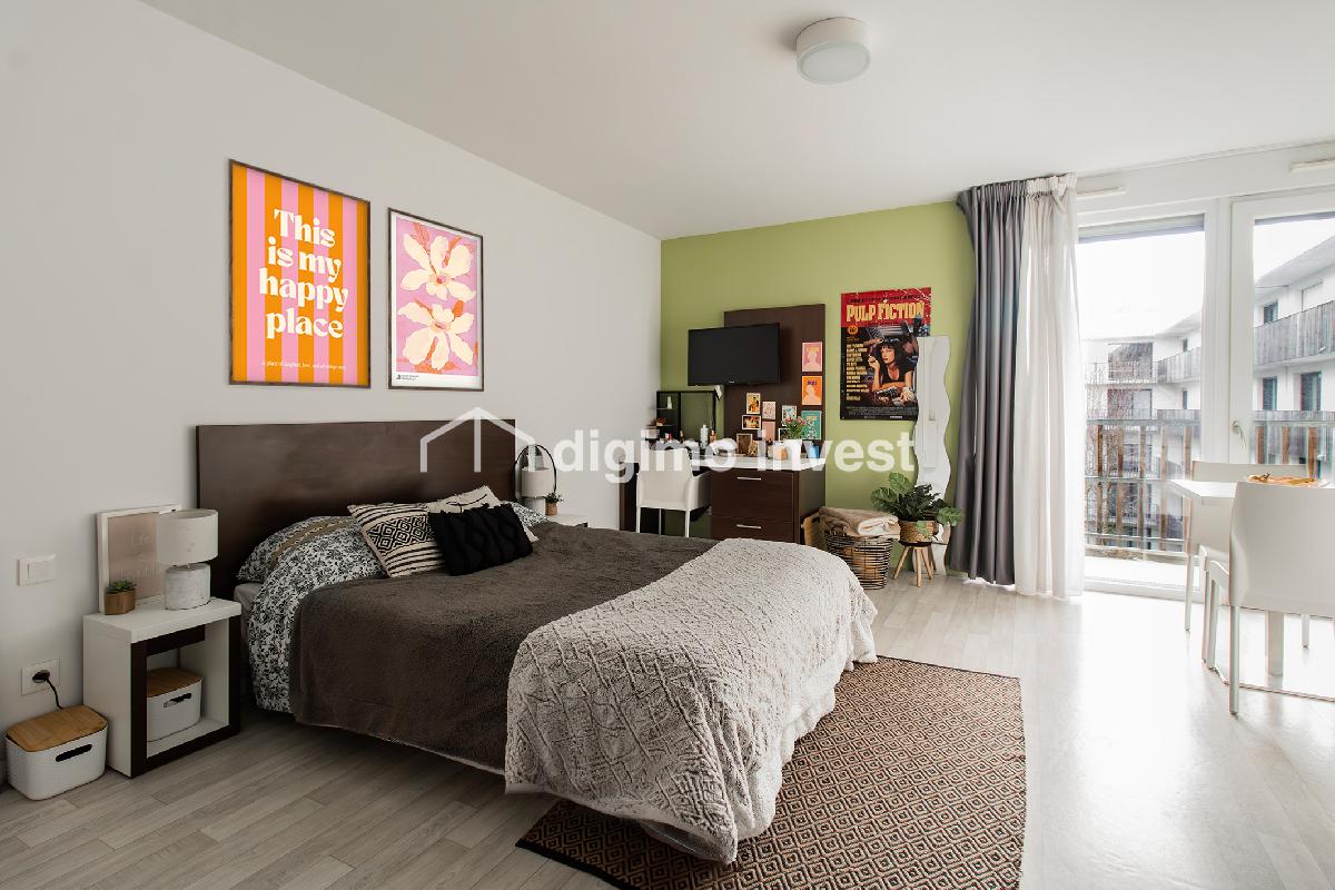 Grand studio PMR – Immeuble r&eacute;cent