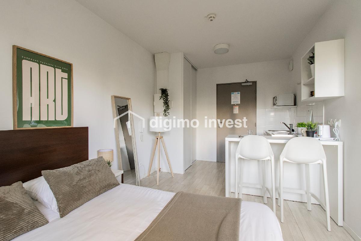 Investir &agrave; Nantes ? Ce studio tout &eacute;quip&eacute; est une valeur s&ucirc;re !