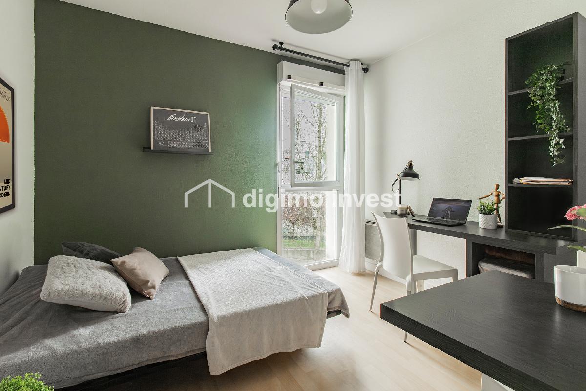 Nantes Nord &ndash; Studio meubl&eacute; avec locataire en place &agrave; proximit&eacute; des campus universitaires